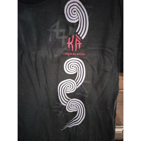 Las Vegas Cirque de Soleil Black Hat Snapback & Black T-shirt Souvenir Set XL - Picture 3 of 3